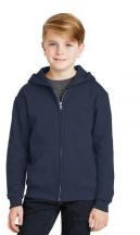 JERZEES® - Youth NuBlend® Full-Zip Hooded Sweatshirt